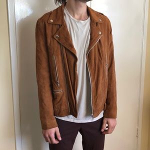 ASOS 100% Suede moto jacket